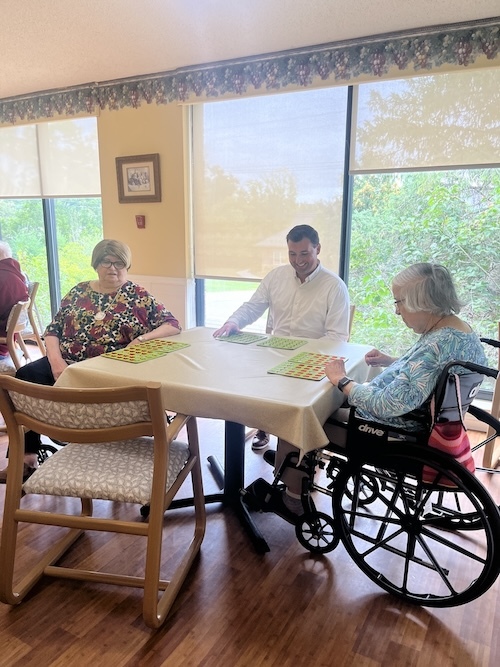 bingo at Hillside Terrace