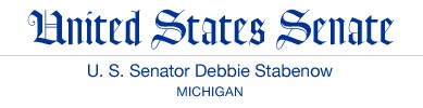 Letter from US Senator Debbie Stabenow
