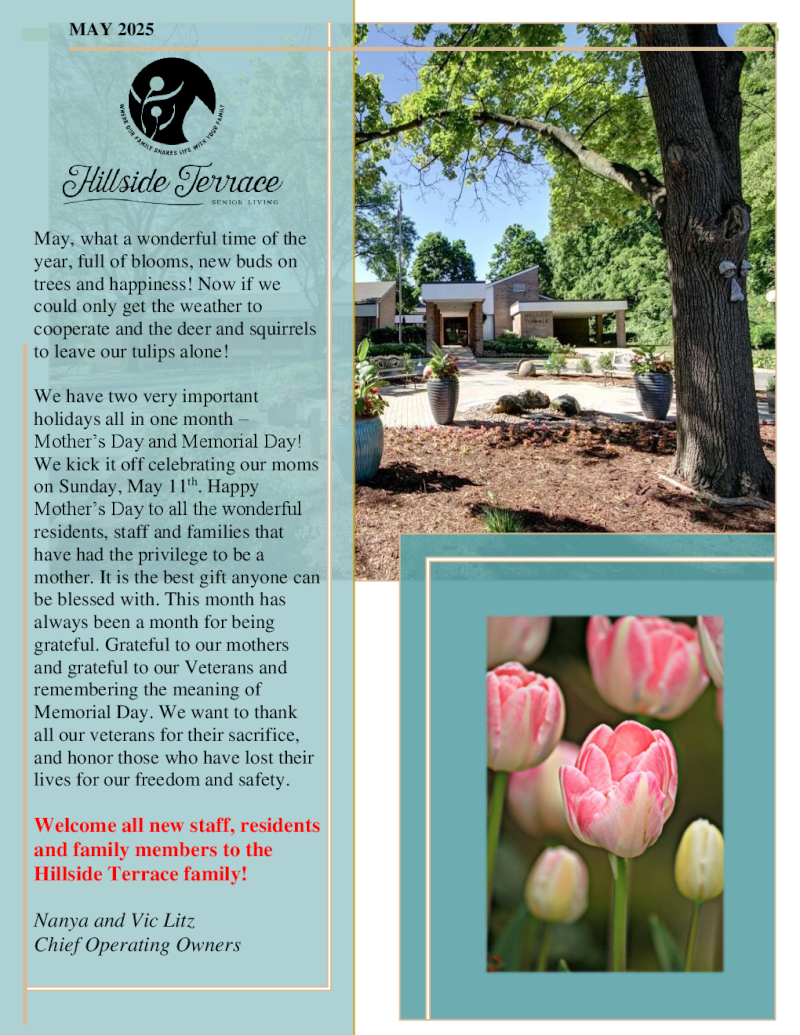 May 2025 Newsletter