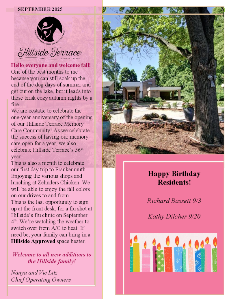 September 2025 Newsletter